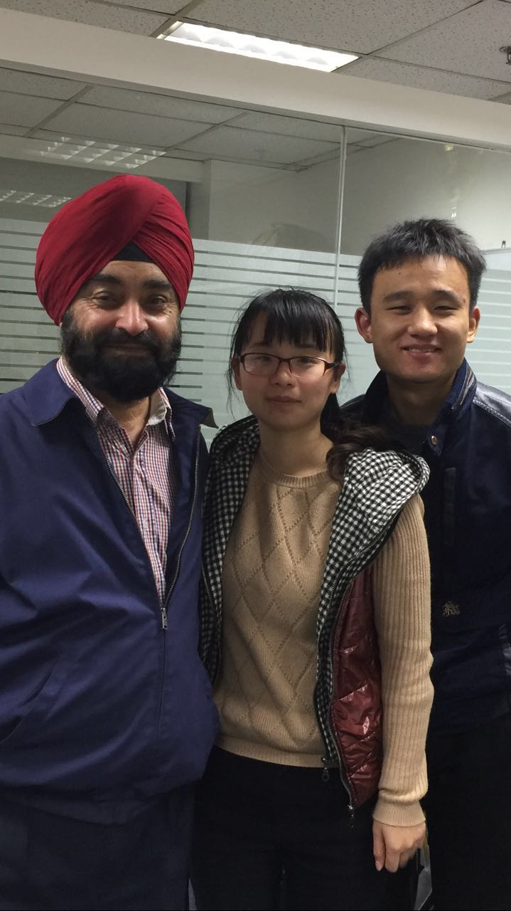 熱烈歡迎巴基斯坦Tei paesar總裁先生慰問本公司財務主管